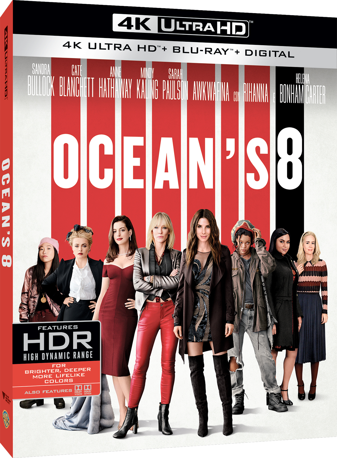 Ocean's 8 (4K Ultra HD + Blu-Ray Disc) — Edizioni Speciali & Limitate