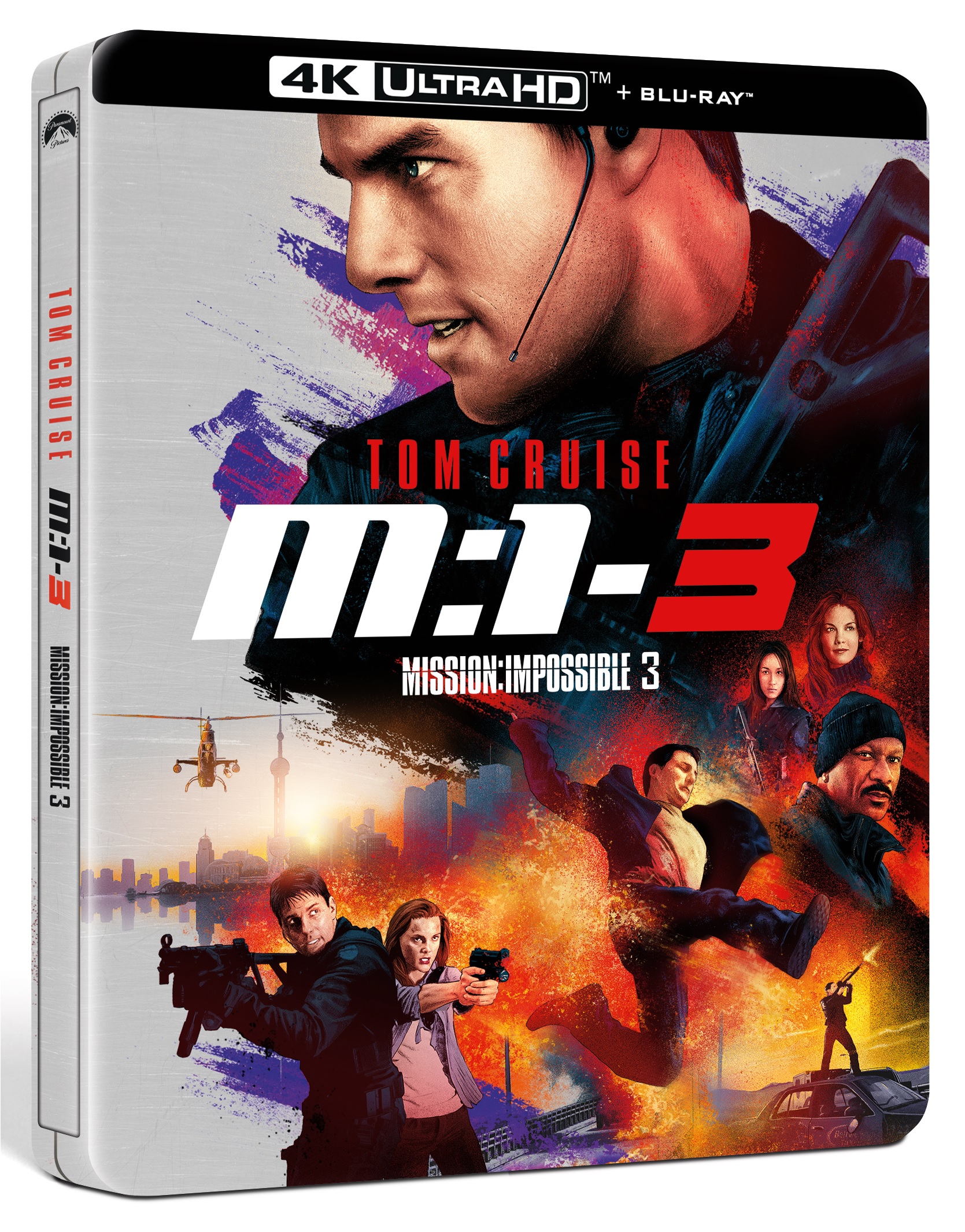 Mission: Impossible 3 (4K Ultra HD + 2 Blu-Ray Disc - SteelBook) — Steelbook 4K UHD