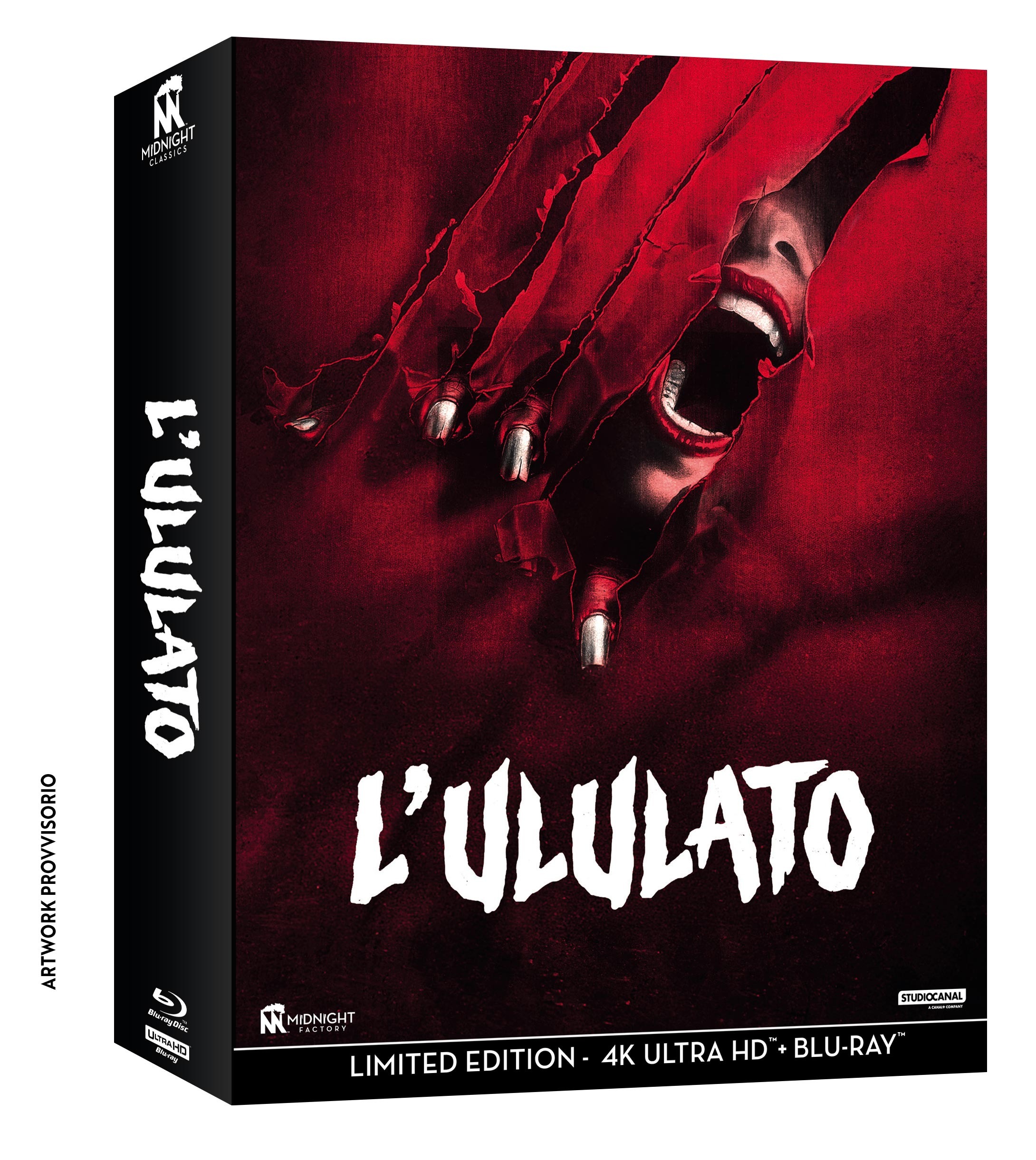 L'ululato - Limited Edition (4K Ultra HD + Blu-Ray Disc + CD + Booklet + Card) — Edizioni Speciali & Limitate