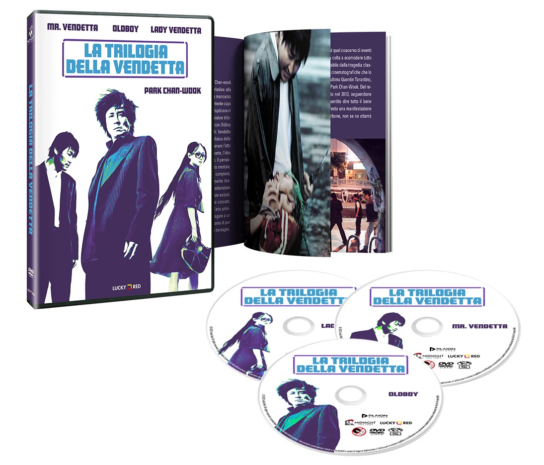 La Trilogia della Vendetta (3 DVD + Booklet) — Cofanetti & Box Set Deluxe