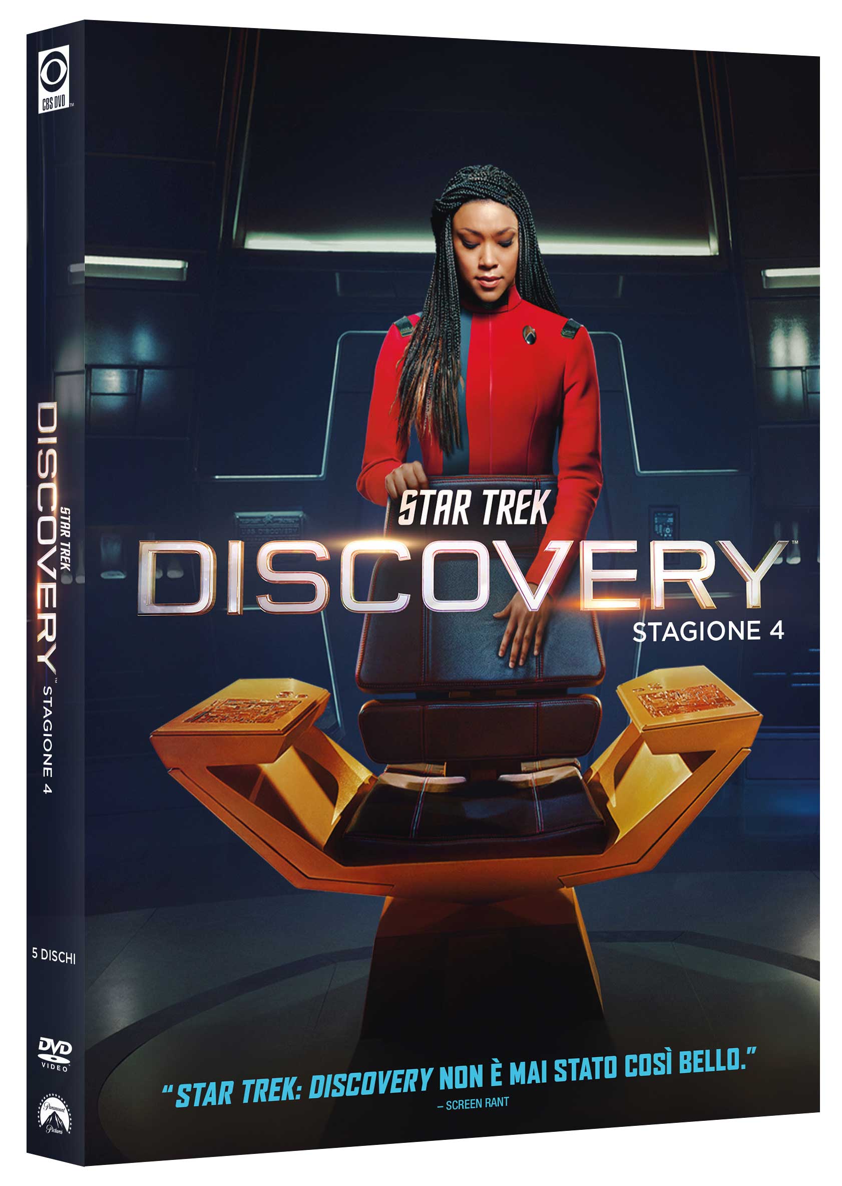 Star Trek - Discovery - Stagione 4 (4 DVD) — Cofanetti & Box Set Deluxe