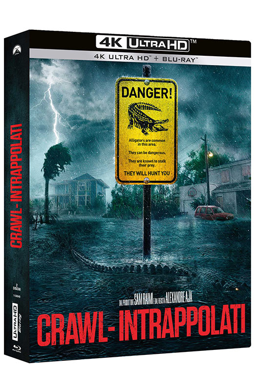 Crawl - Intrappolati - Collector's Edition (4K Ultra HD + Blu-Ray Disc + Card) — Edizioni Speciali & Limitate