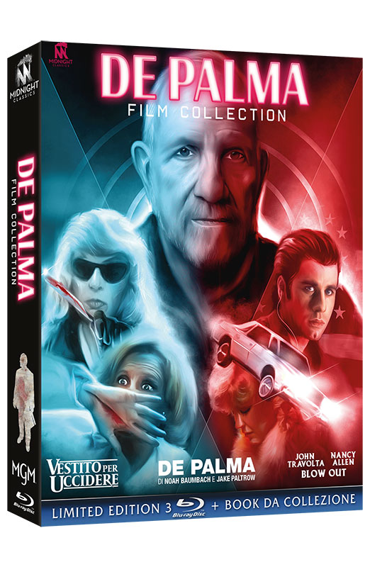 De Palma Film Collection - Limited Edition (3 Blu-Ray Disc + Booklet + 2 Card) — Cofanetti & Box Set Deluxe