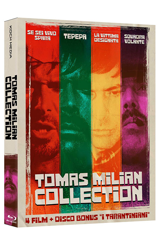 Tomas Milian Collection - Boxset (4 Blu-Ray Disc + Bonus Disc) — Cofanetti & Box Set Deluxe