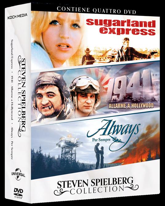 Steven Spielberg Collection (4 DVD) — Cofanetti & Box Set Deluxe