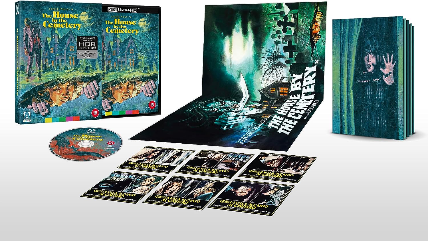 The House By The Cemetery (Quella villa accanto al cimitero) (Import UK) (Arrow) (4K Ultra HD) — Edizioni Speciali & Limitate