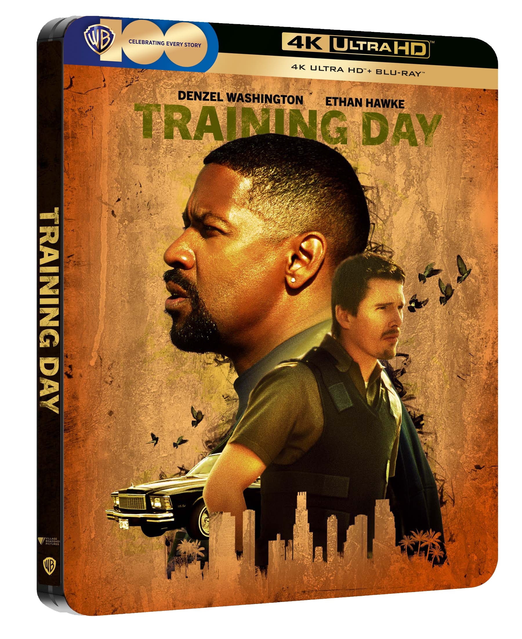 Training Day (4K Ultra HD + Blu-Ray Disc - SteelBook) — Steelbook 4K UHD