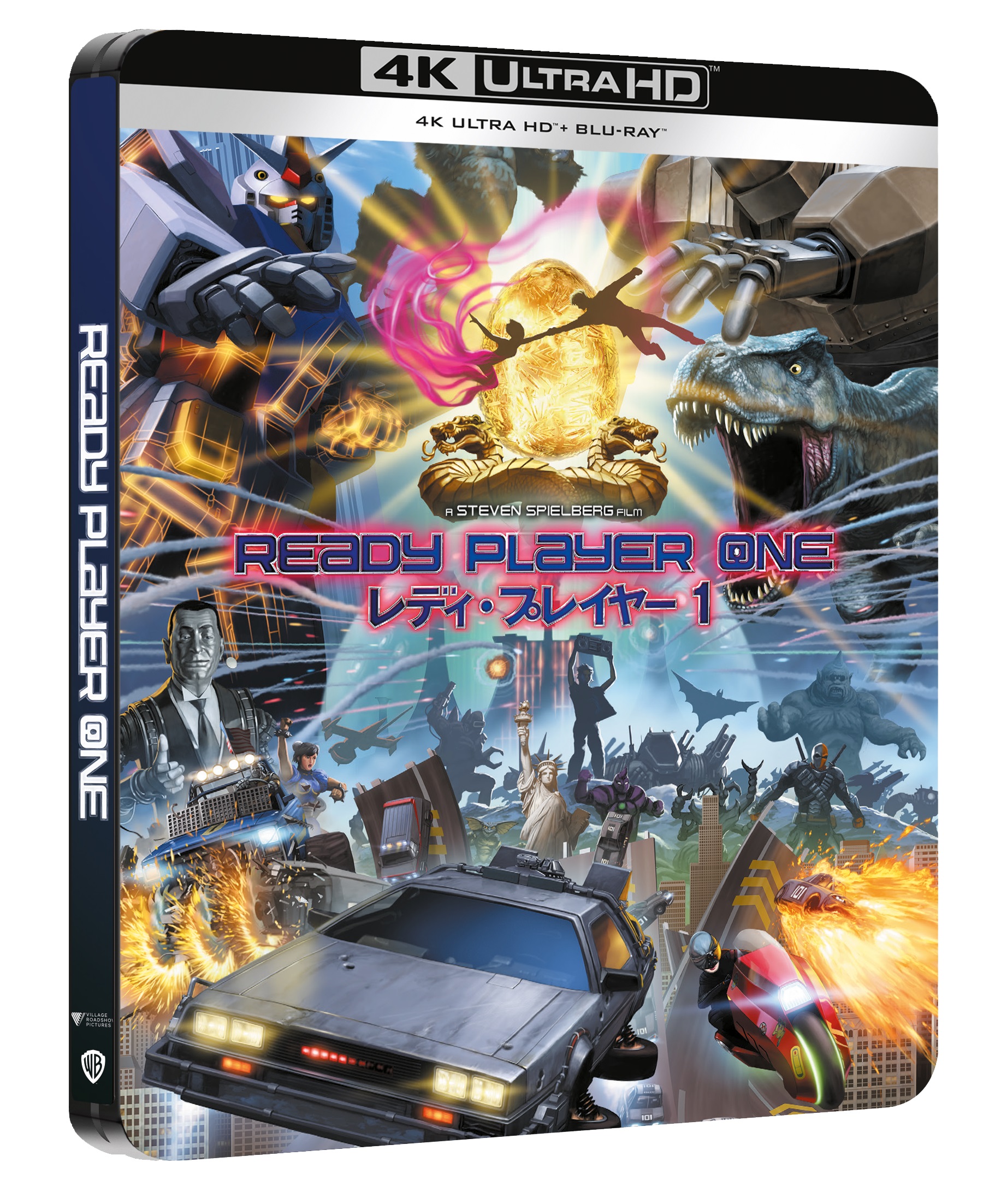 Ready Player One - Japanese Steelbook (4K Ultra HD + Blu-Ray Disc - SteelBook) — Steelbook 4K UHD
