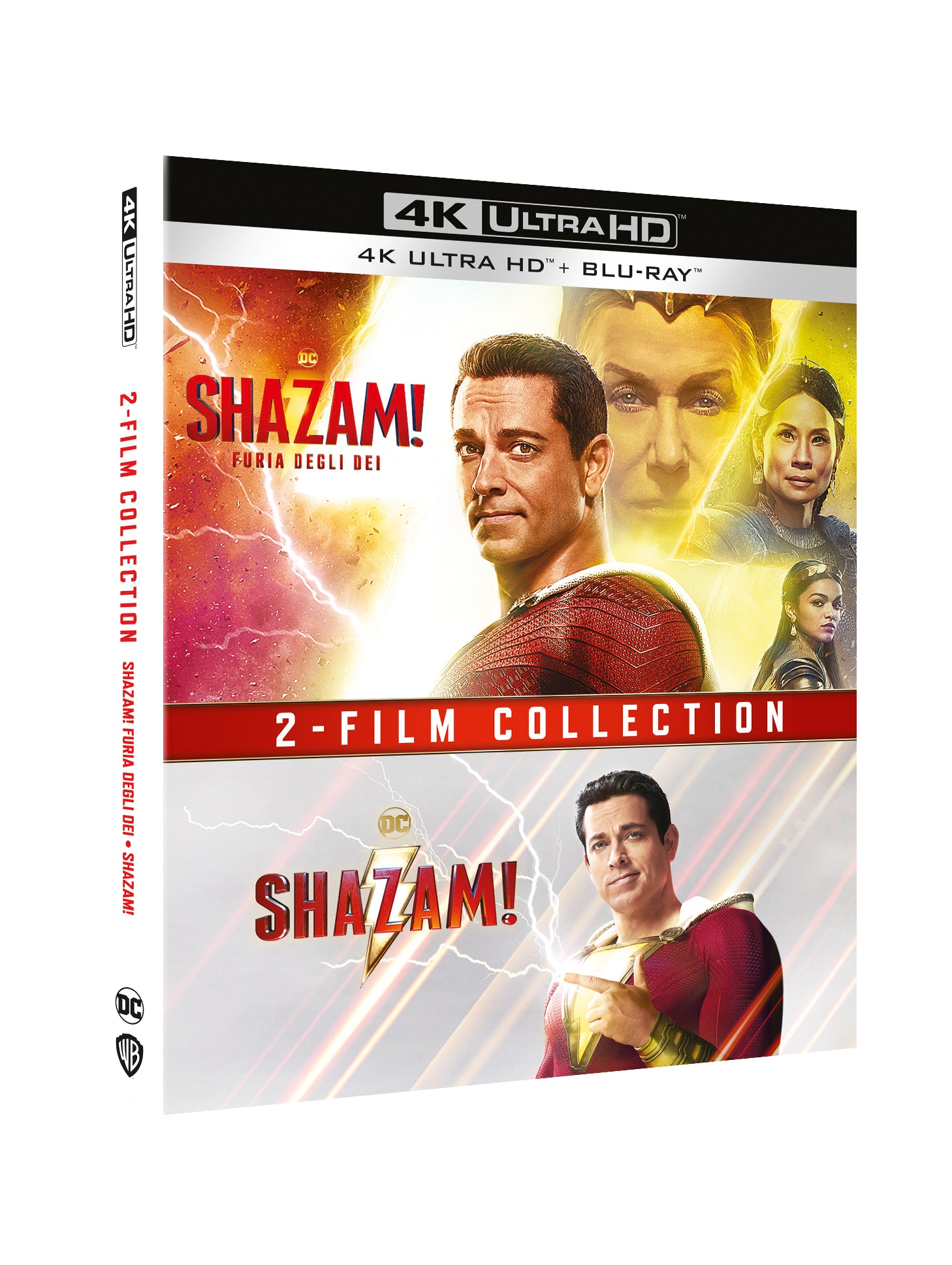 Shazam! - 2 Film Collection (2 4K Ultra HD + 2 Blu-Ray Disc)