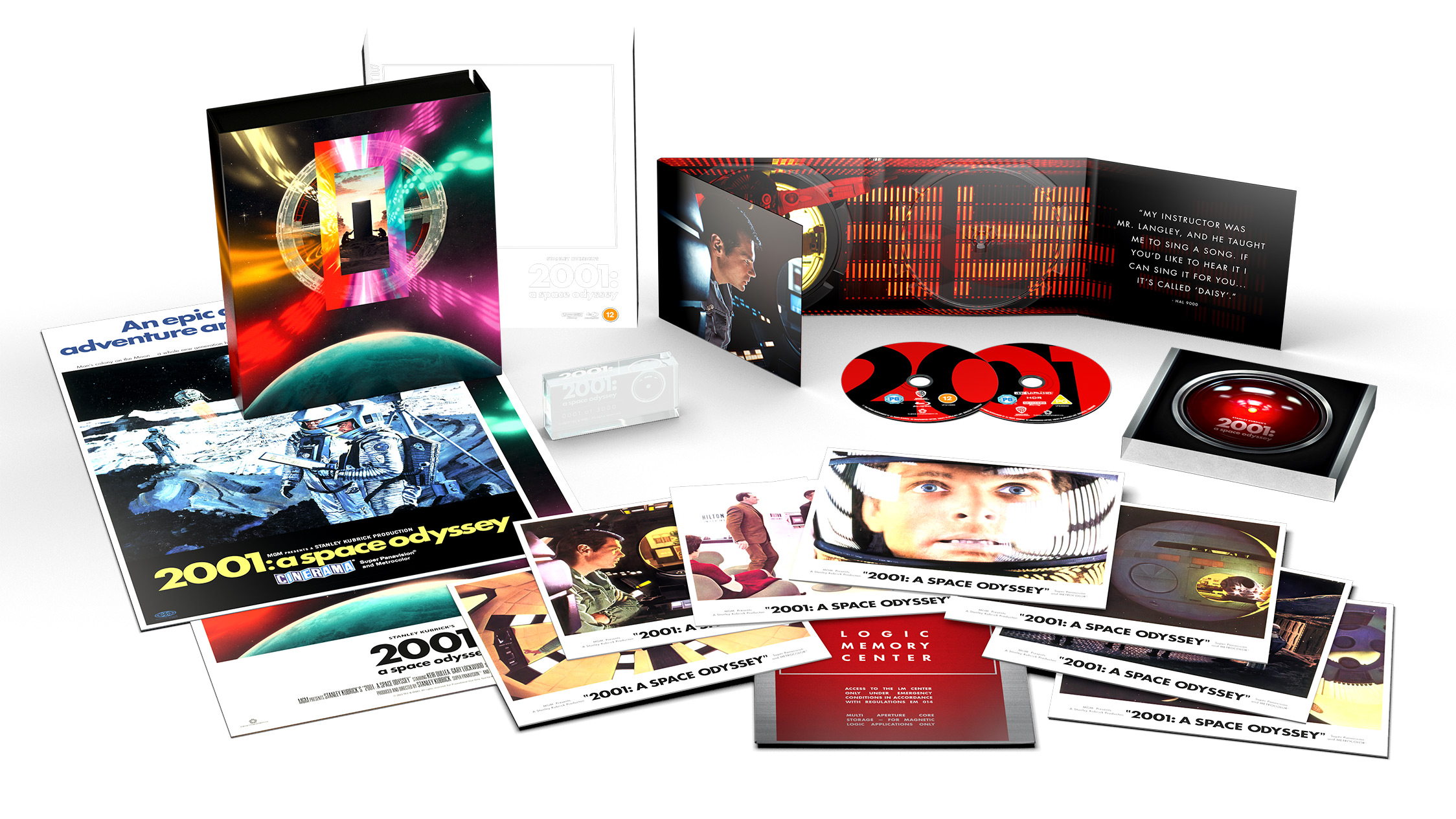 2001: Odissea nello Spazio - The Film Vault Edition (4K Ultra HD + 2 Blu-Ray Disc) — Blu-ray 4K UHD (Standard)