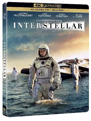 Interstellar (4K Ultra HD + Blu-Ray Disc + Bonus Disc - SteelBook) — Steelbook 4K UHD