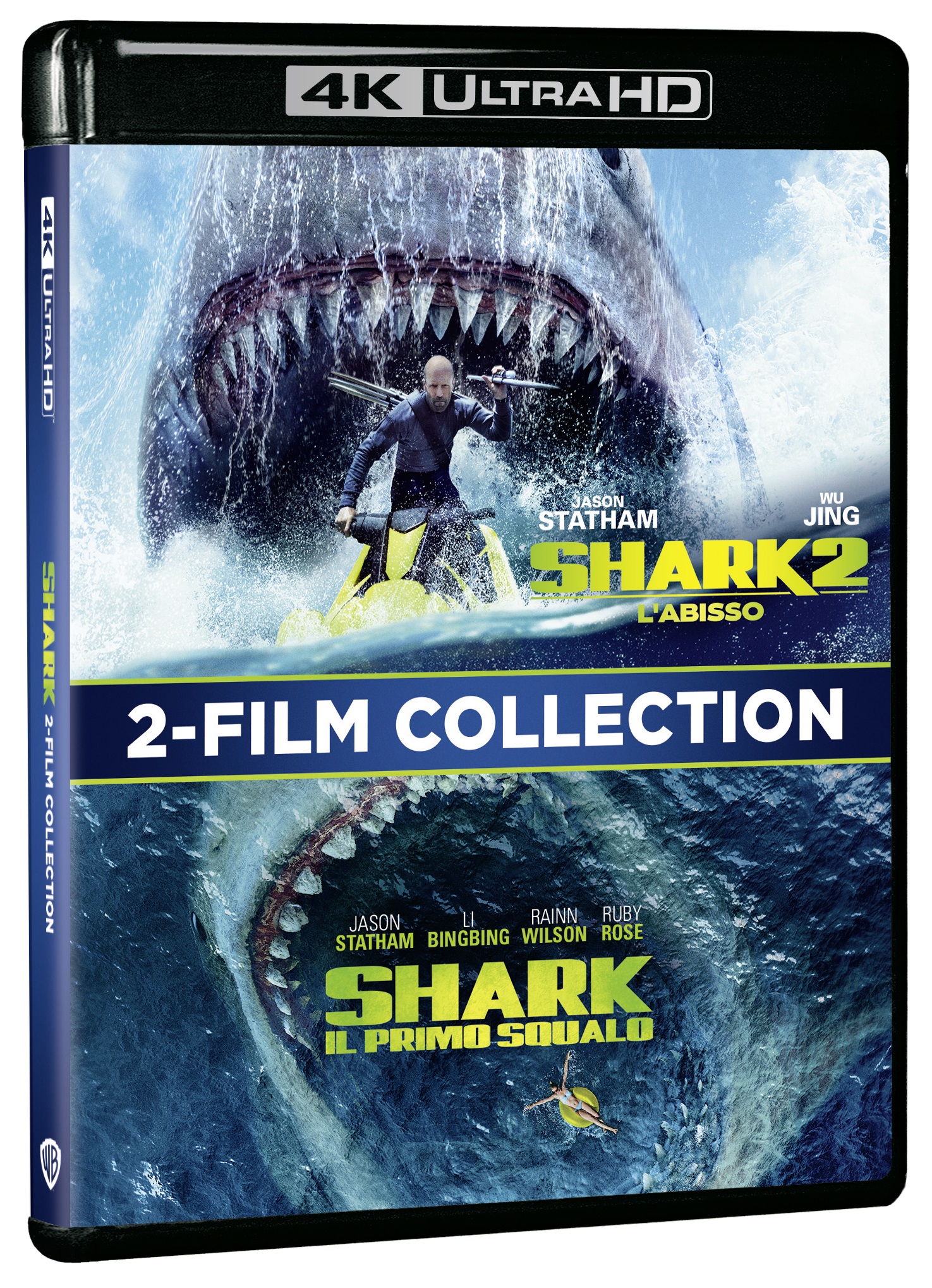 Shark 1+2 (2 4K Ultra HD + 2 Blu-Ray Disc) — Blu-ray 4K UHD (Standard)