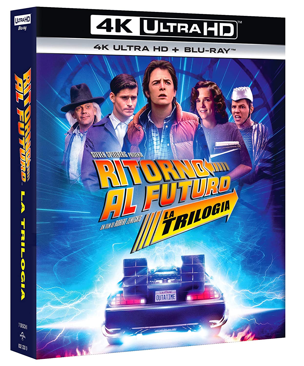 Ritorno al Futuro - La Trilogia (3 4K Ultra HD + 4 Blu-Ray Disc) — Cofanetti & Box Set Deluxe