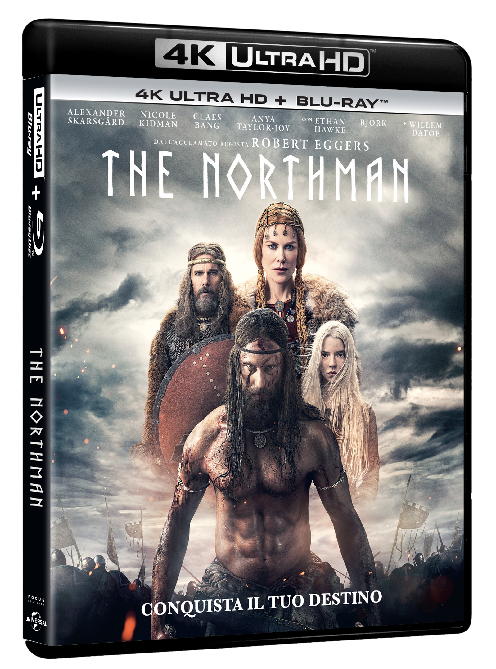 The Northman (4K Ultra HD + Blu-Ray Disc) — Blu-ray 4K UHD (Standard)