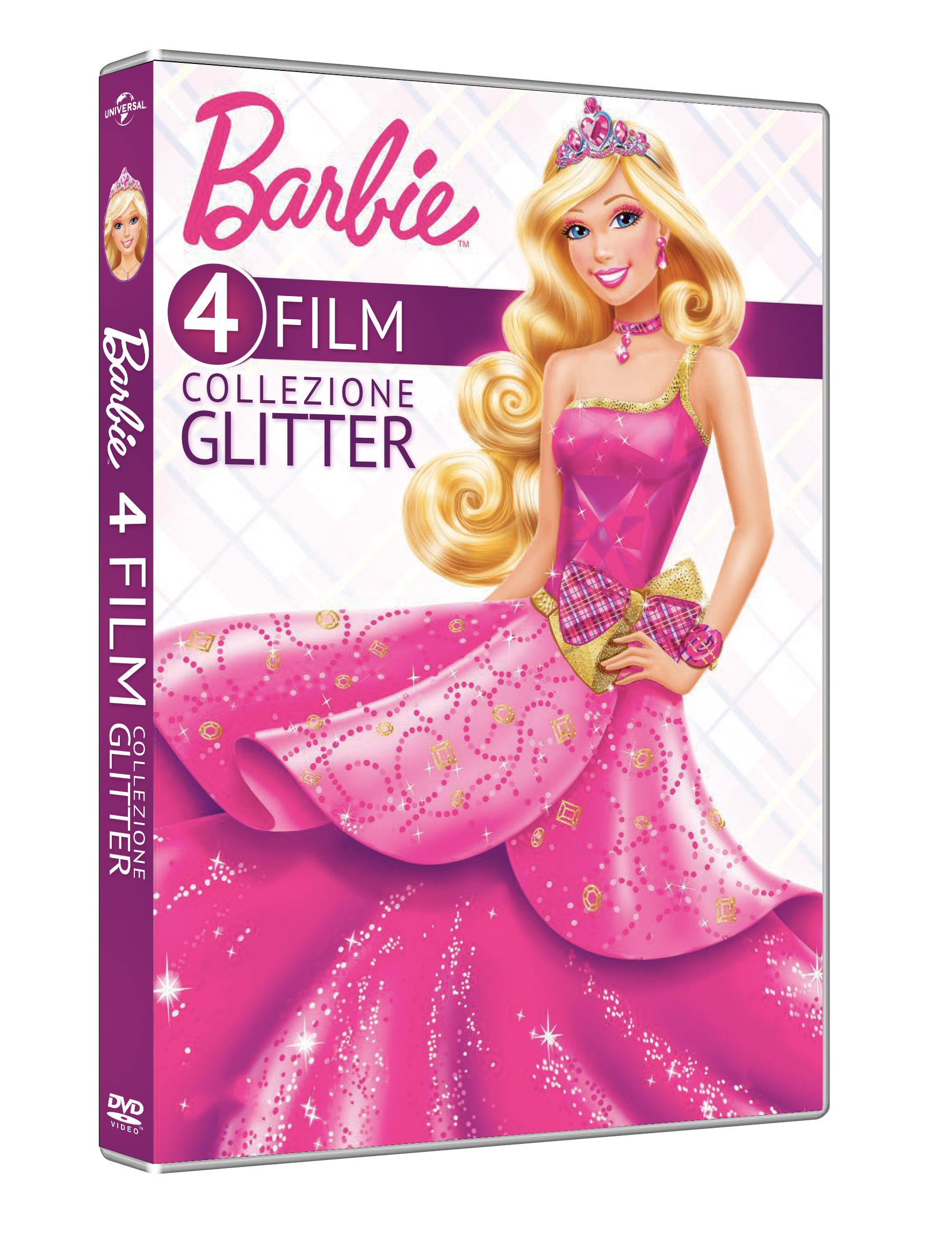Barbie 4 Film - Collezione Glitter (4 DVD) — Cofanetti & Box Set Deluxe
