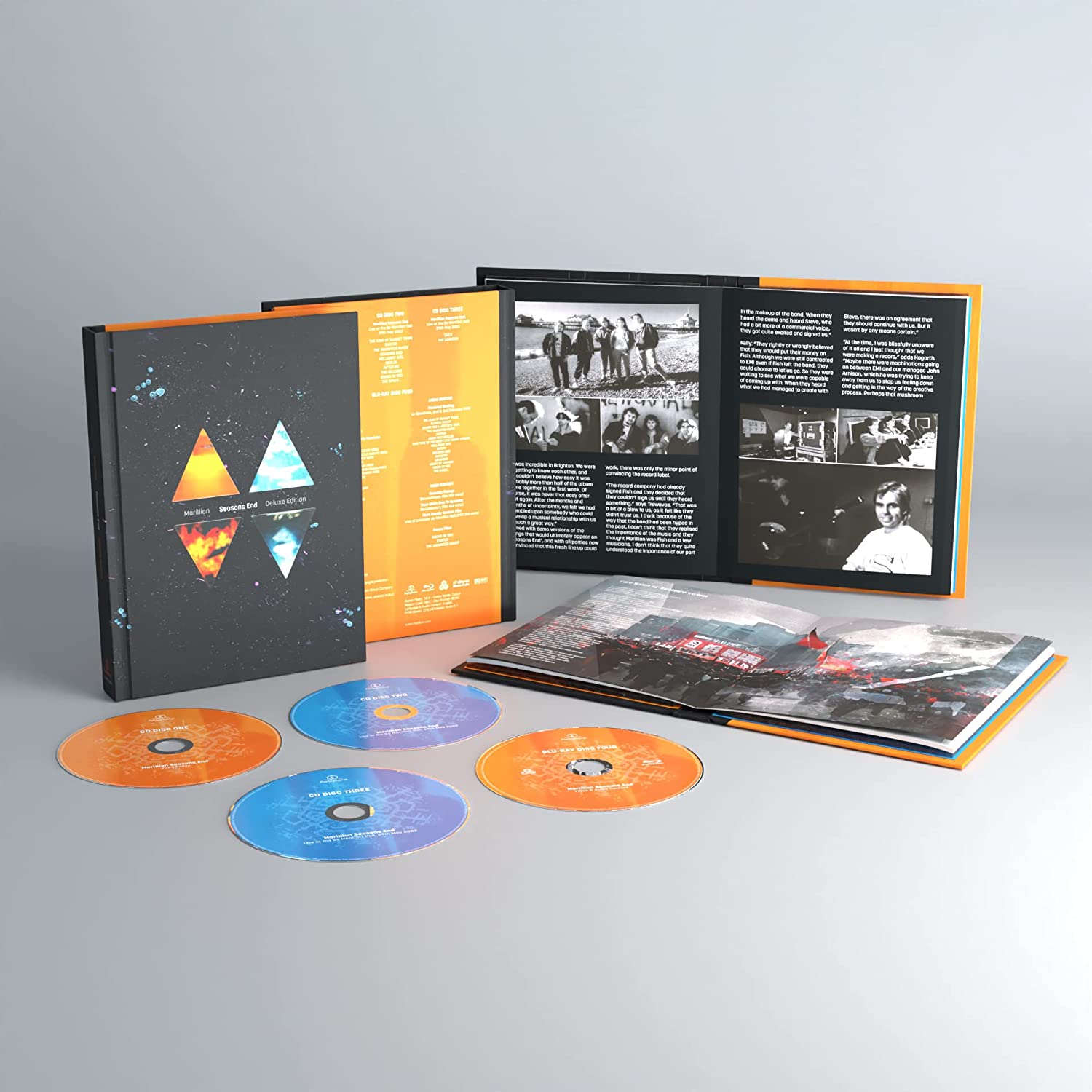 Marillion - Seasons End (Blu-Ray Disc + 3 CD) — Cofanetti & Box Set Deluxe