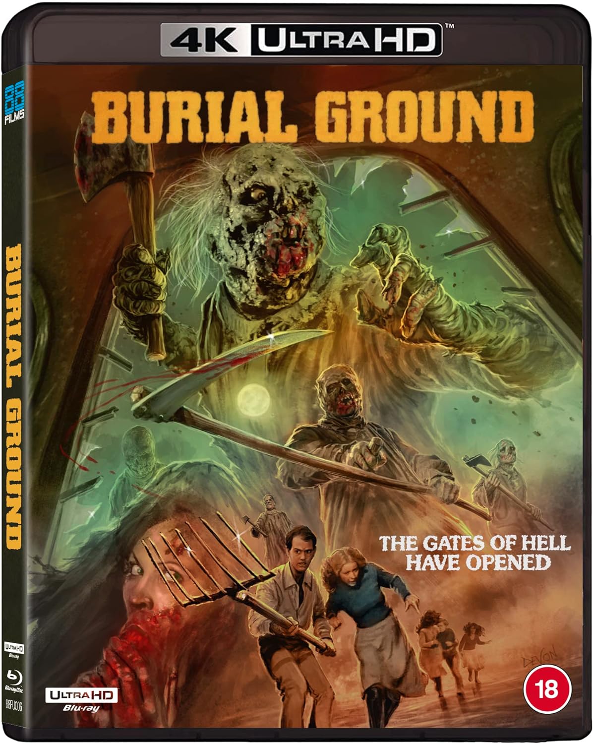 Burial Ground (Le notti del terrore) (Import UK) (4K Ultra HD + Blu-Ray Disc) — Blu-ray 4K UHD (Standard)