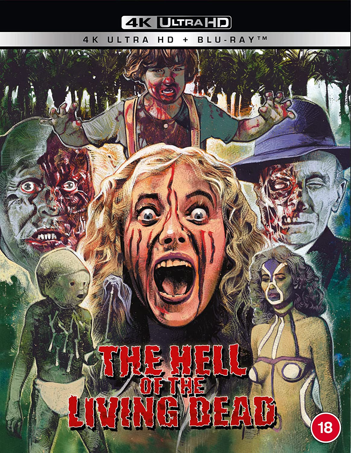 Hell Of The Living Dead (Virus) (Import UK) (4K Ultra HD + Blu-Ray Disc)