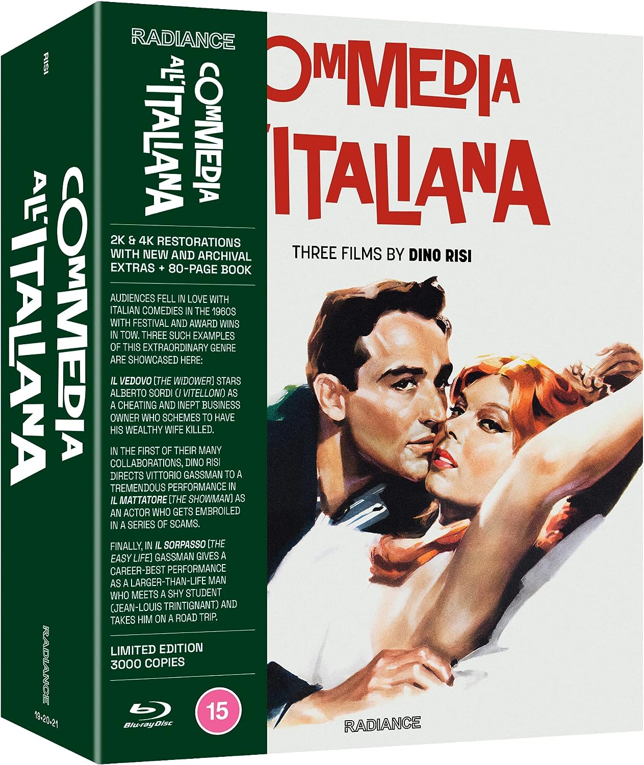 Commedia all'italiana: Three Films by Dino Risi (Import UK) (3 Blu-Ray Disc) — Cofanetti & Box Set Deluxe