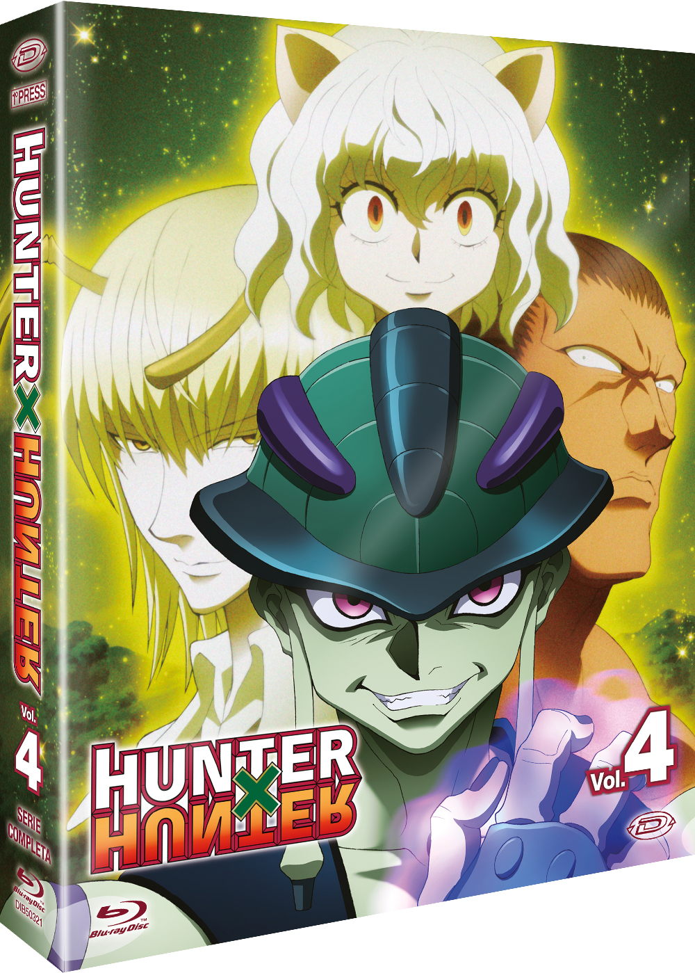 Hunter X Hunter - Vol. 4- Formichimere(2° Parte) -First Press (Eps.91-126)(5 Blu-Ray Disc + Booklet)
