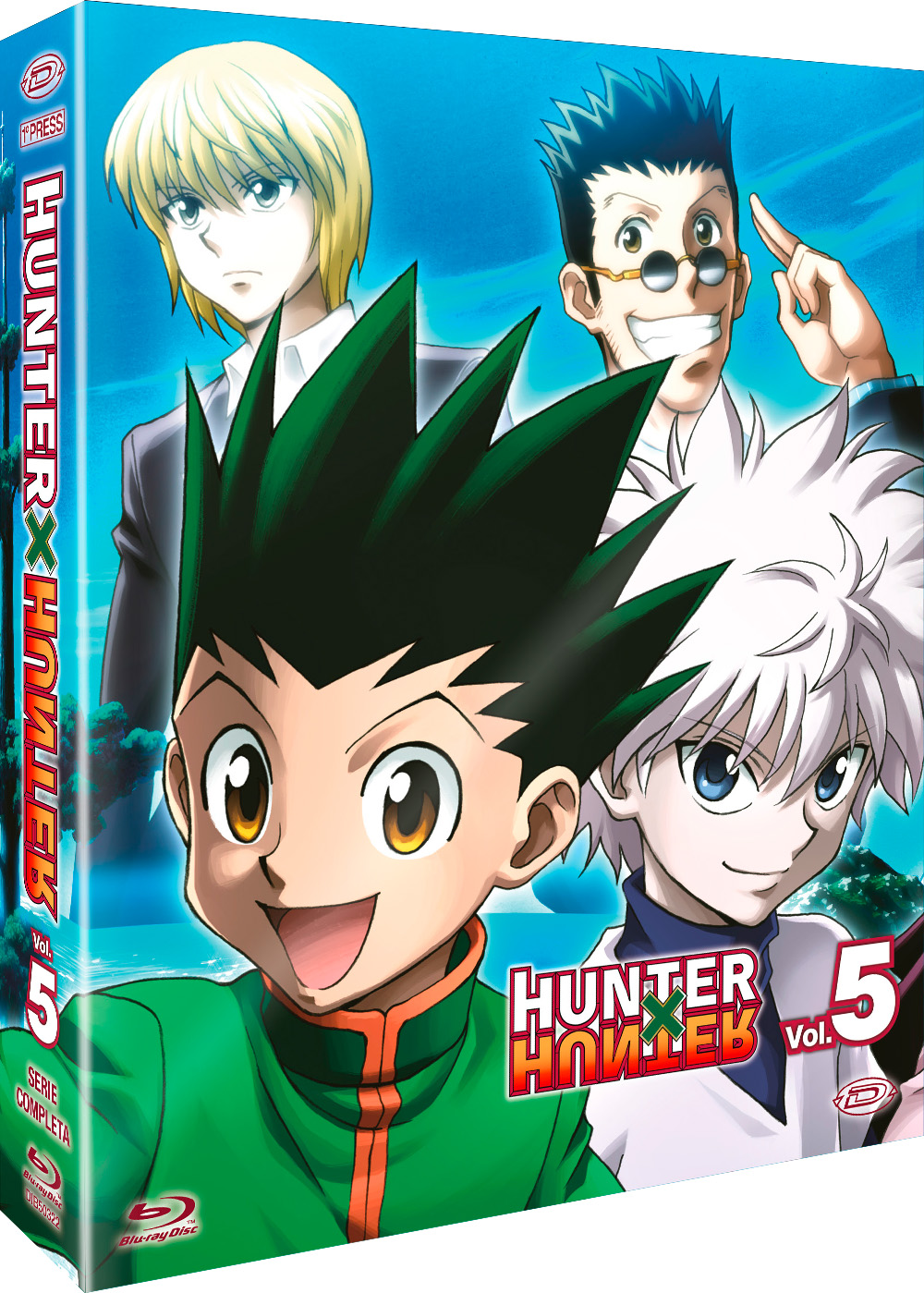 Hunter X Hunter -Vol. 5- Formichimere(3° Parte) -First Press (Eps.127-148)(4 Blu-Ray Disc + Booklet) — Edizioni Speciali & Limitate