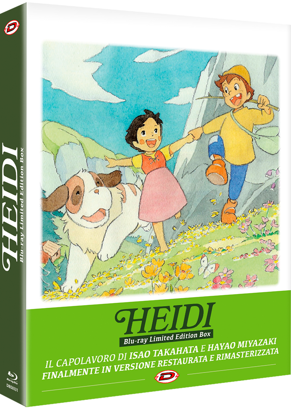 Heidi - Edizione Restaurata - Limited Edition Box-Set (Eps.01-52) (6 Blu-Ray Disc + Booklet + Card) — Cofanetti & Box Set Deluxe
