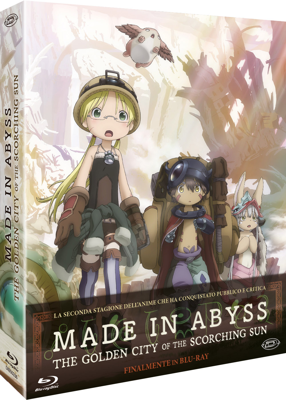 Made in Abyss - The golden city of the scorching sun - Limited Ed. (3 Blu-Ray Disc + Booklet + Card) — Edizioni Speciali & Limitate