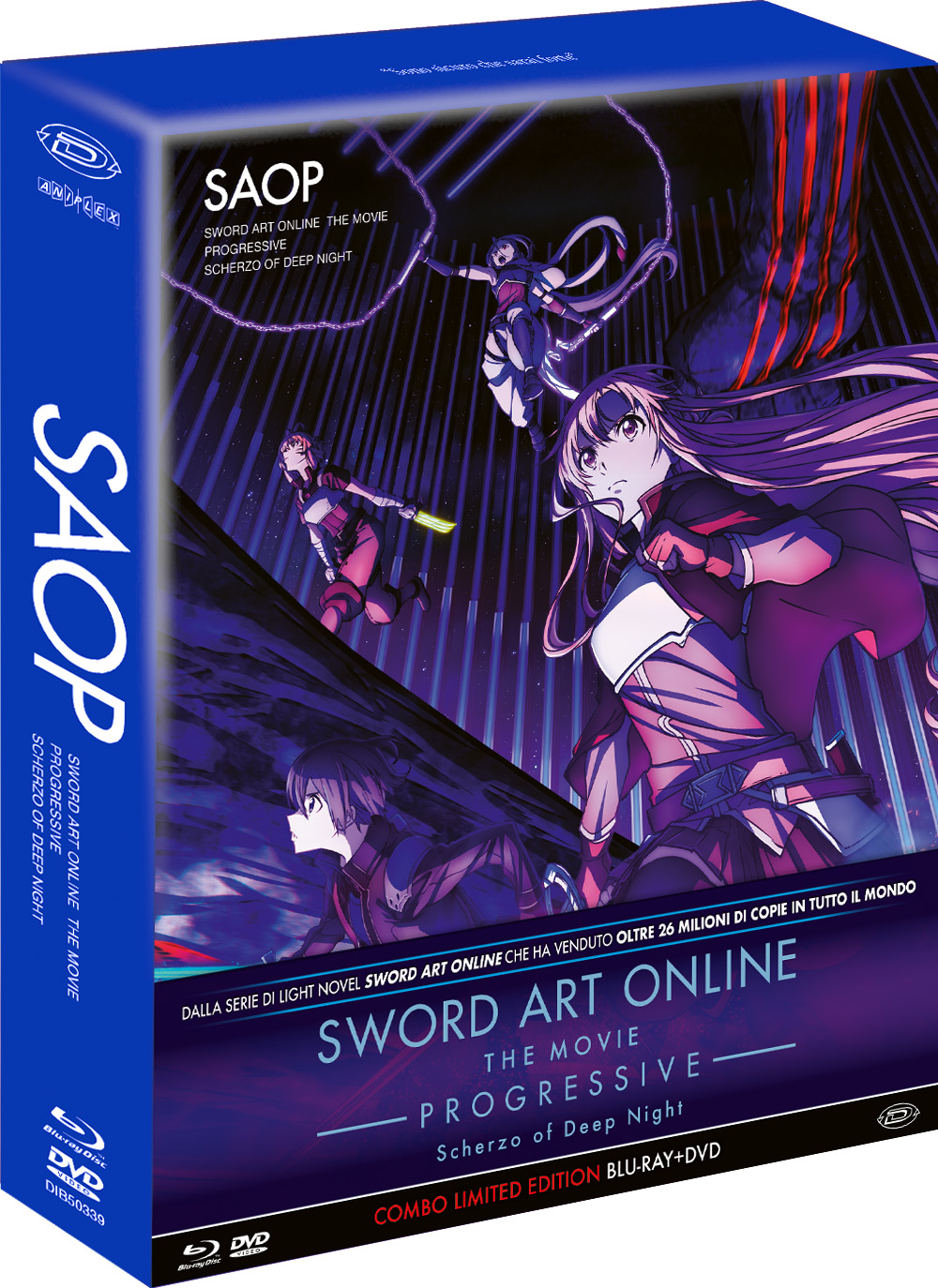 Sword Art Online Progressive - Scherzo Of Deep Night - Limited Edition (Blu-Ray Disc + DVD) — Edizioni Speciali & Limitate