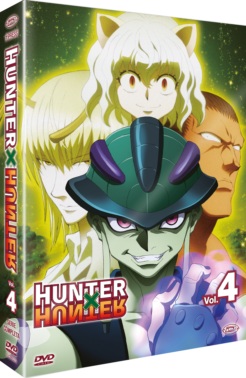Hunter X Hunter - Vol. 4 - Formichimere(2° Parte) - First Press Ltd (Eps.91-126) (5 DVD + Booklet)