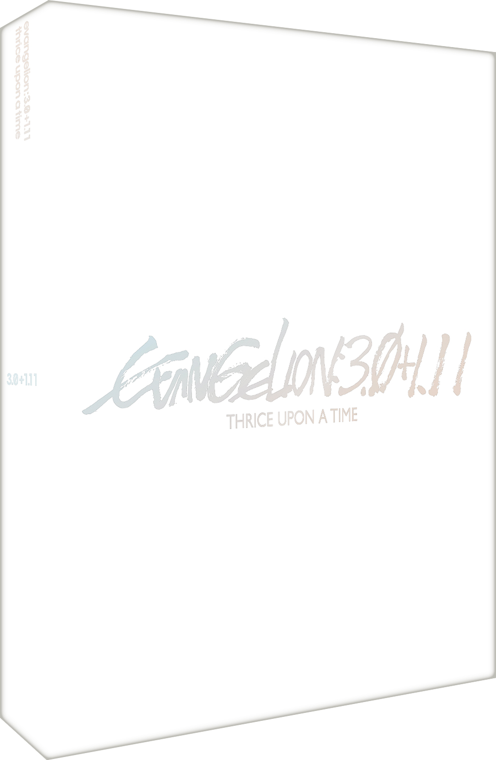 Evangelion 3.0+1.11 Thrice Upon A Time - First Press (DVD + Bonus Disc + Booklet) — Edizioni Speciali & Limitate