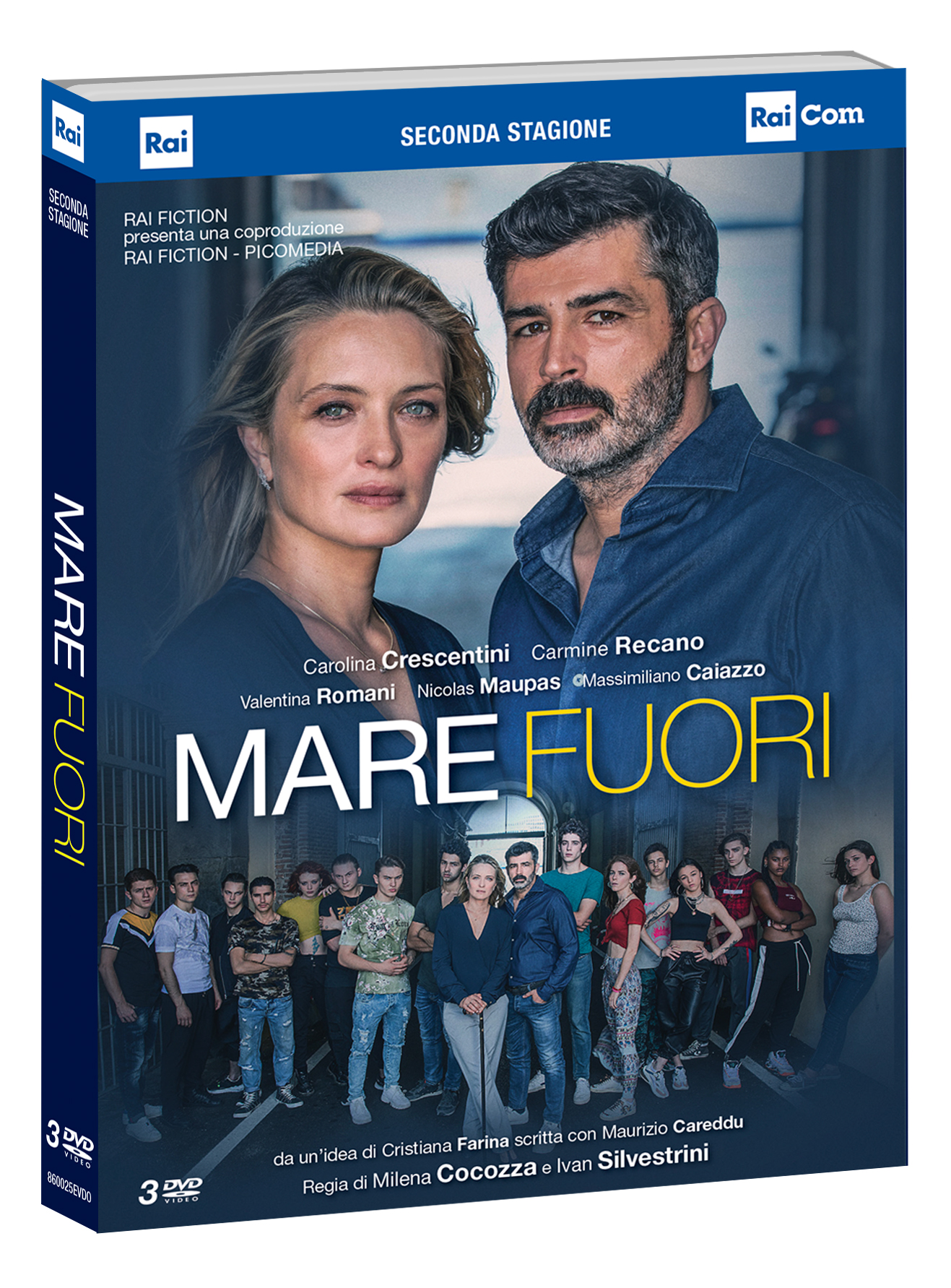 Mare Fuori - Stagione 2 (3 DVD) — Cofanetti & Box Set Deluxe