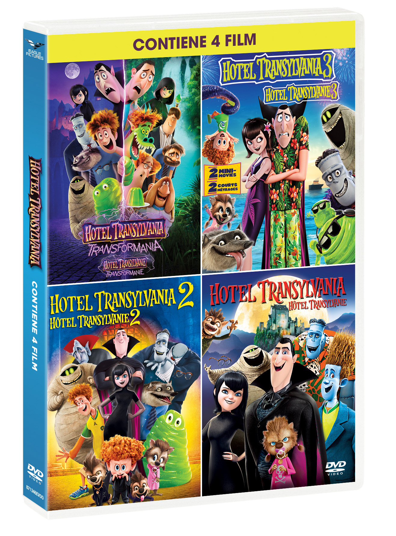 Hotel Transylvania - 4-Movie Collection (4 DVD)