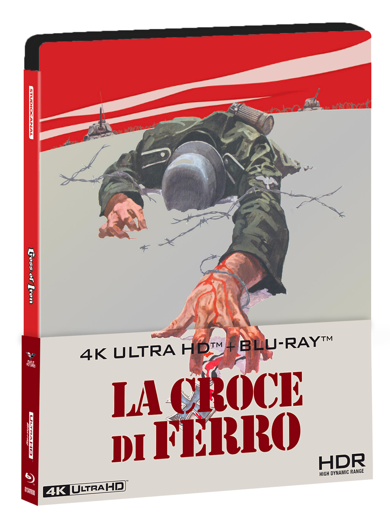La croce di ferro (4K Ultra HD + Blu-Ray Disc - SteelBook) — Steelbook 4K UHD