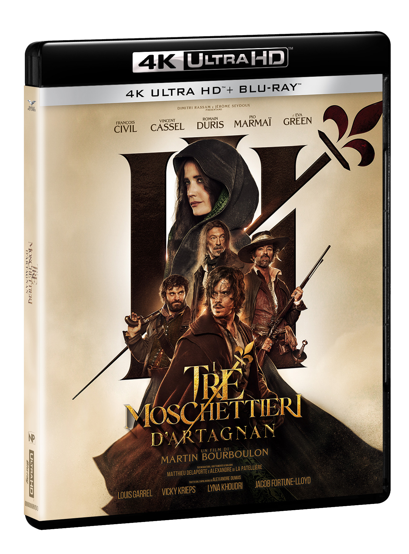 I tre moschettieri - D'Artagnan (4K Ultra HD + Blu-Ray Disc) — Blu-ray 4K UHD (Standard)