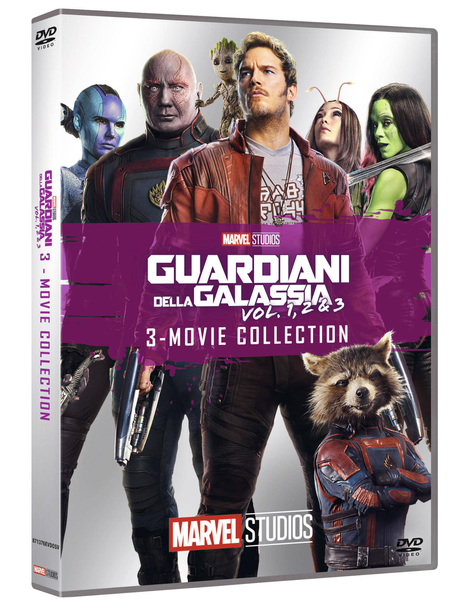 Guardiani della Galassia Vol. 1 & 2 & 3 - 3-Movie Collection (3 DVD) — Cofanetti & Box Set Deluxe