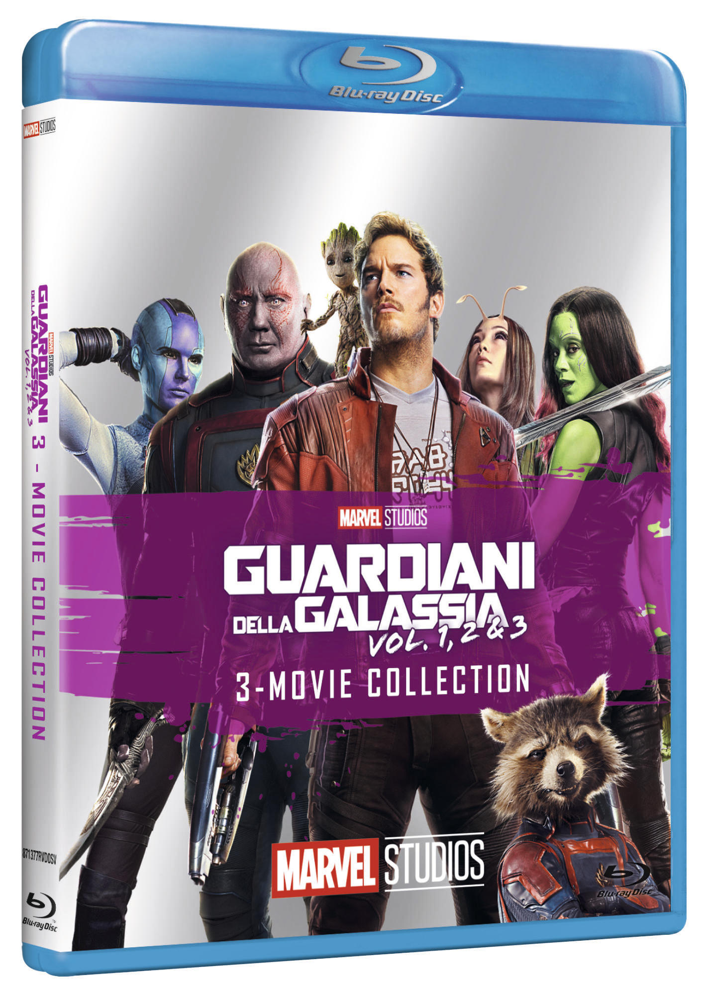Guardiani della Galassia Vol. 1 & 2 & 3 - 3-Movie Collection (3 Blu-Ray Disc) — Cofanetti & Box Set Deluxe
