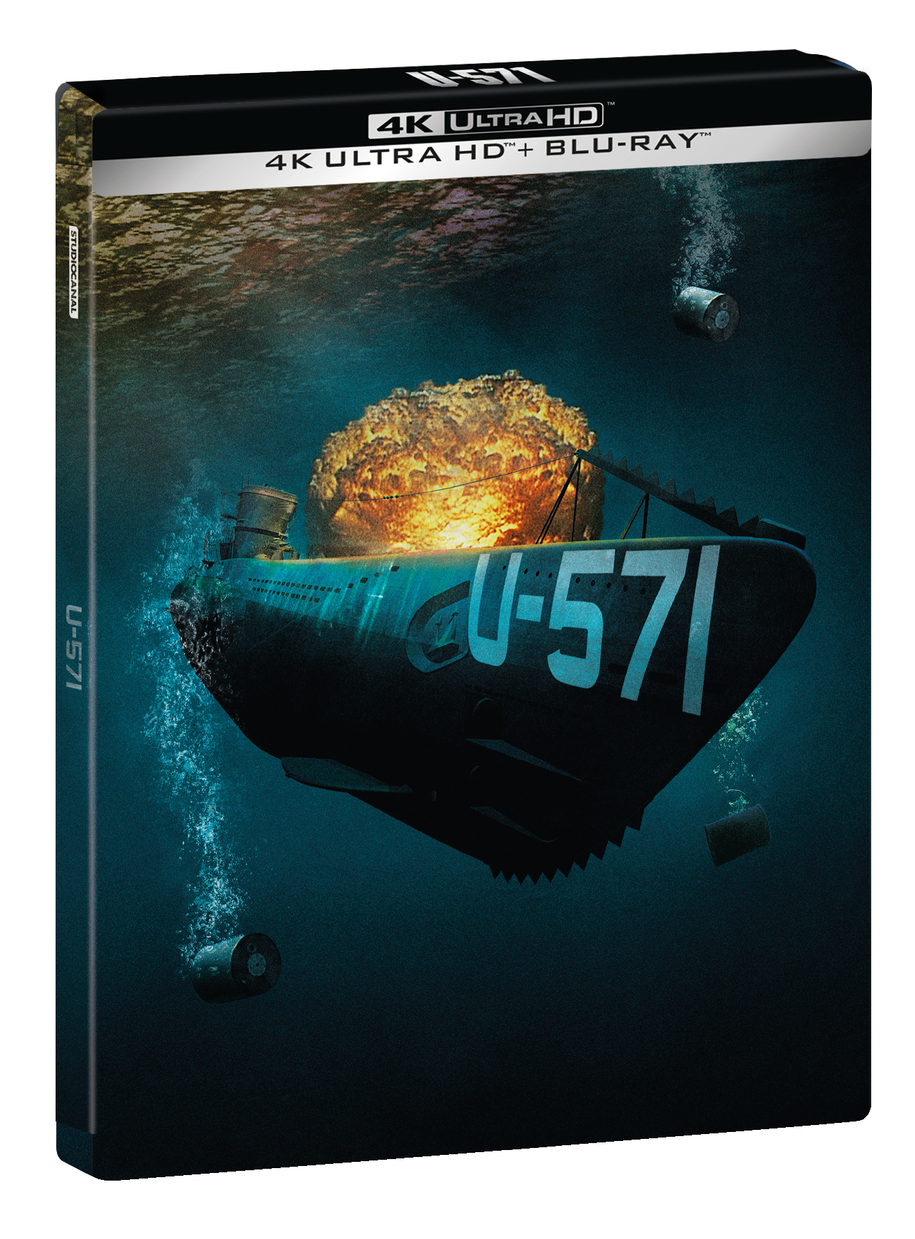 U-571 (4K Ultra HD + Blu-Ray Disc - SteelBook) — Steelbook 4K UHD