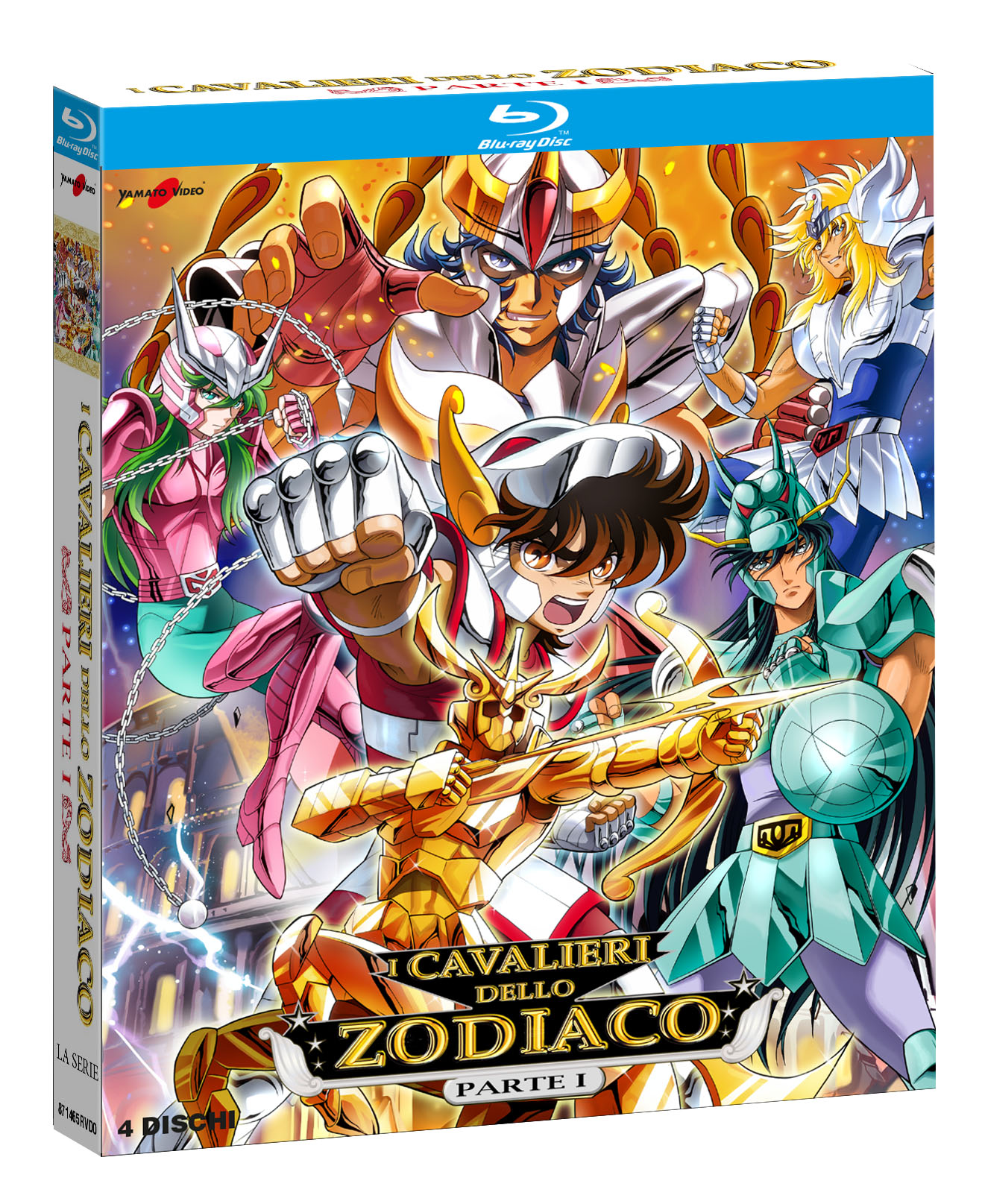 I Cavalieri dello zodiaco - Parte 1 - Limited Edition (4 Blu-Ray Disc + Booklet) — Edizioni Speciali & Limitate