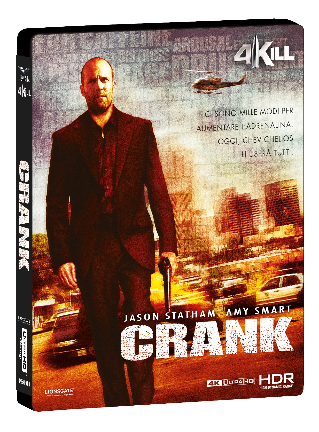Crank (4Kill) (4K Ultra HD + Blu-Ray Disc) — Edizioni Speciali & Limitate