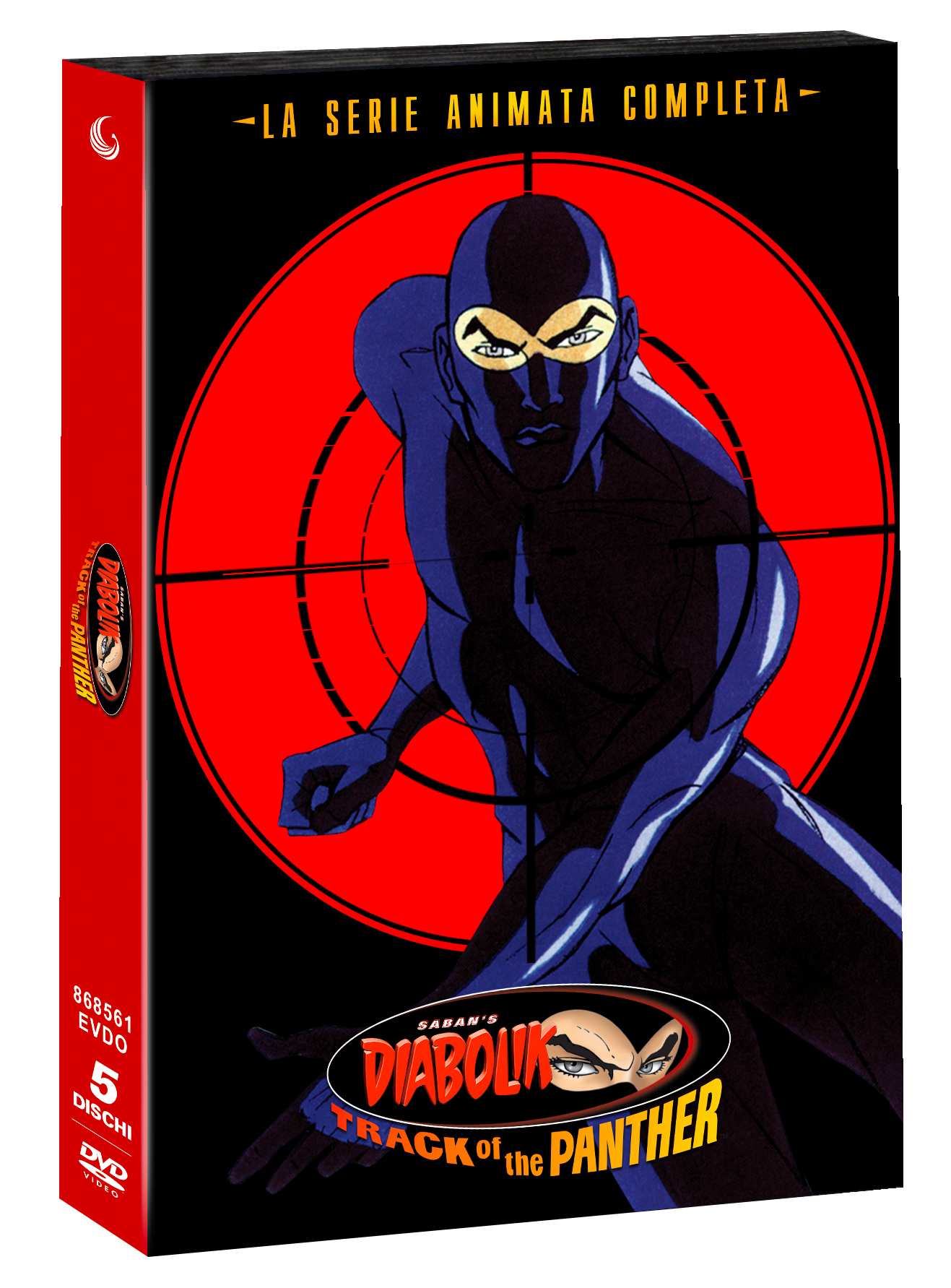 Diabolik - Track of the Panther - La Serie Animata Completa (5 DVD)