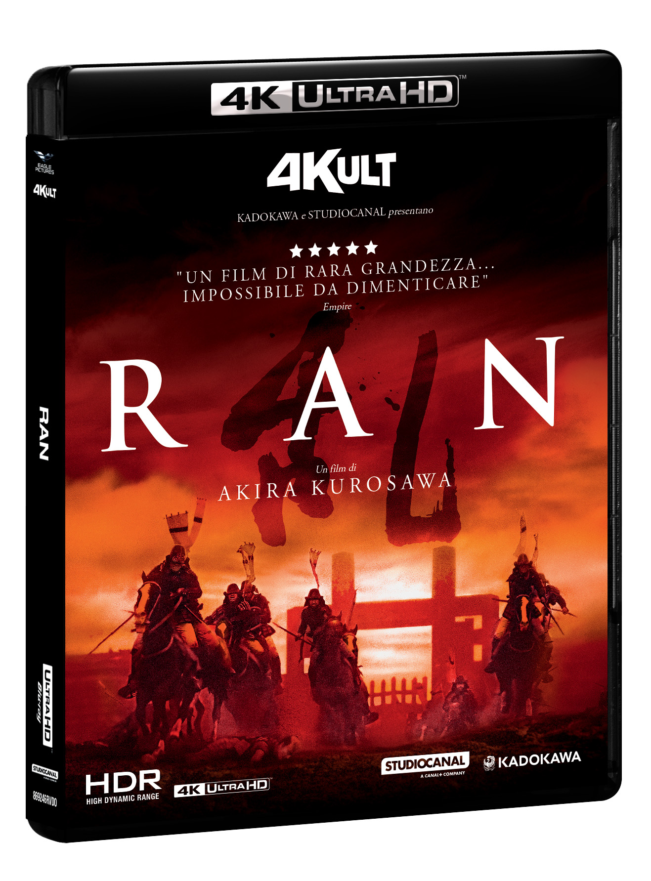 Ran (4Kult) (4K Ultra HD + Blu-Ray Disc) — Edizioni Speciali & Limitate