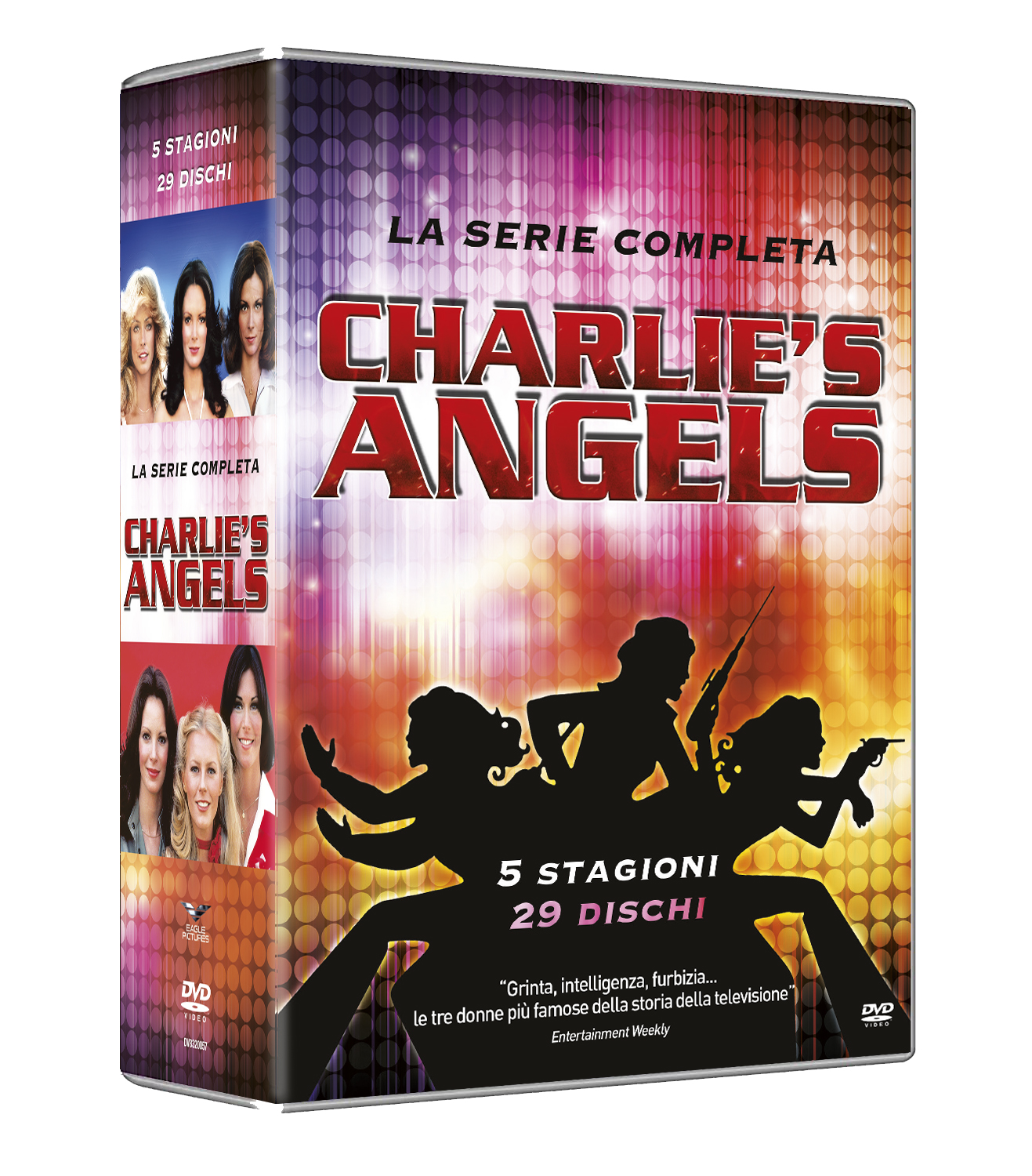 Charlie's Angels - La Serie Completa - Stagioni 1-5 (29 DVD) — Cofanetti & Box Set Deluxe
