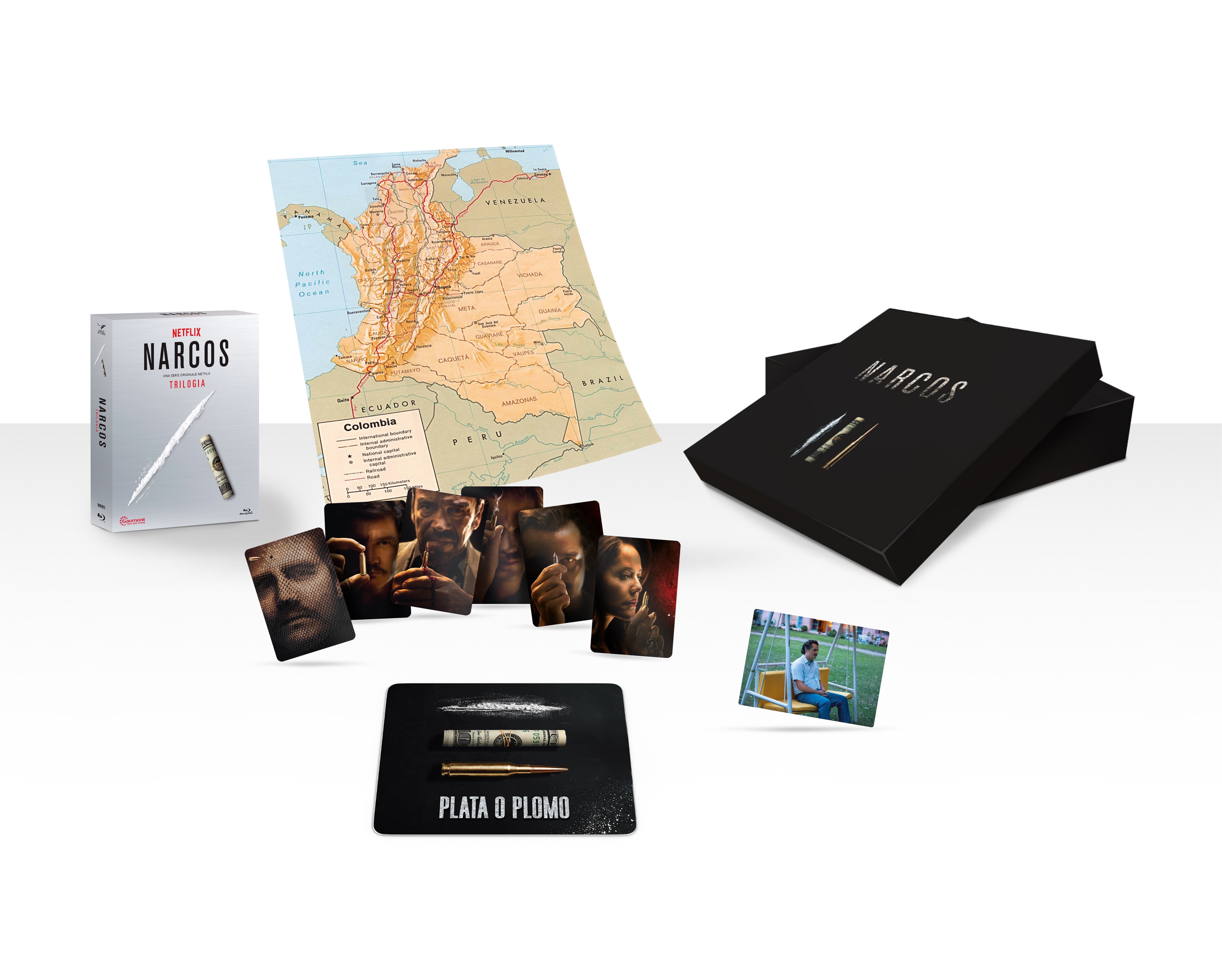 Narcos - La Trilogia - Deluxe Limited Edition (8 Blu-Ray Disc) — Cofanetti & Box Set Deluxe