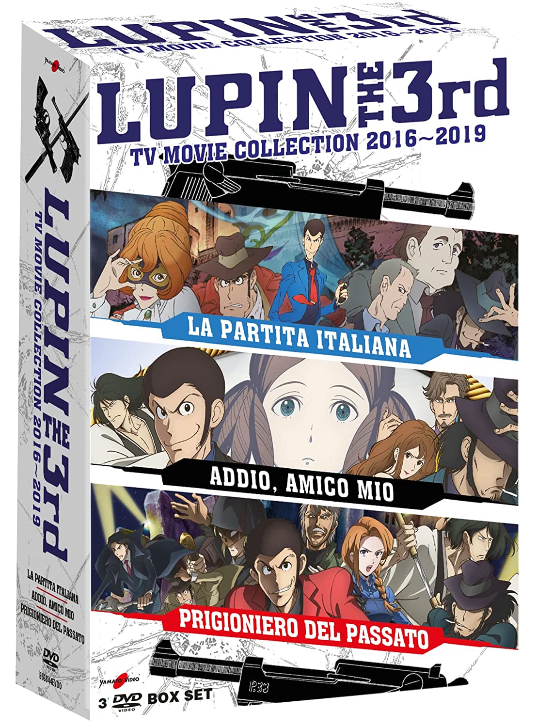 Lupin III - Tv Movie Collection 2016-2019 (3 DVD) — Cofanetti & Box Set Deluxe