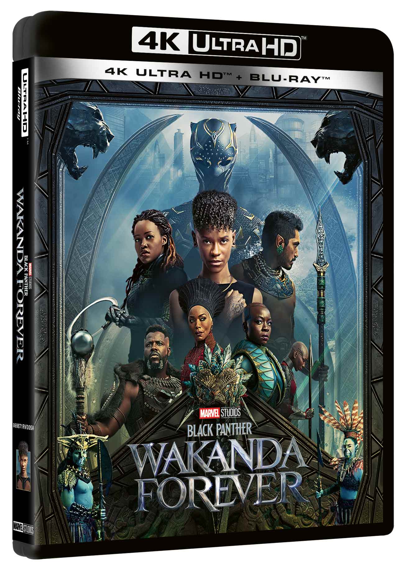 Black Panther - Wakanda Forever (4K Ultra HD + Blu-Ray Disc + Poster) — Edizioni Speciali & Limitate