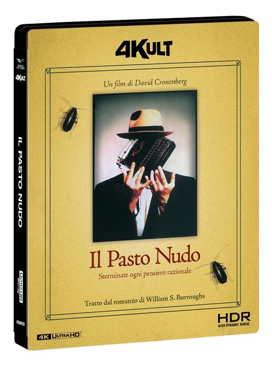 Il pasto nudo (4Kult) (4K Ultra HD + Blu-Ray Disc + Card) — Edizioni Speciali & Limitate