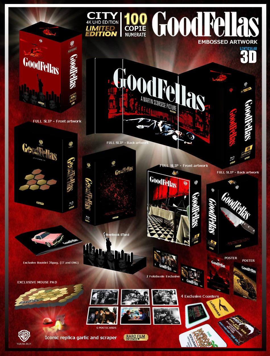 Goodfellas - One Click - City Ed. ((4K Ultra HD + Blu-Ray Disc + Box) — Blu-ray 4K UHD (Standard)