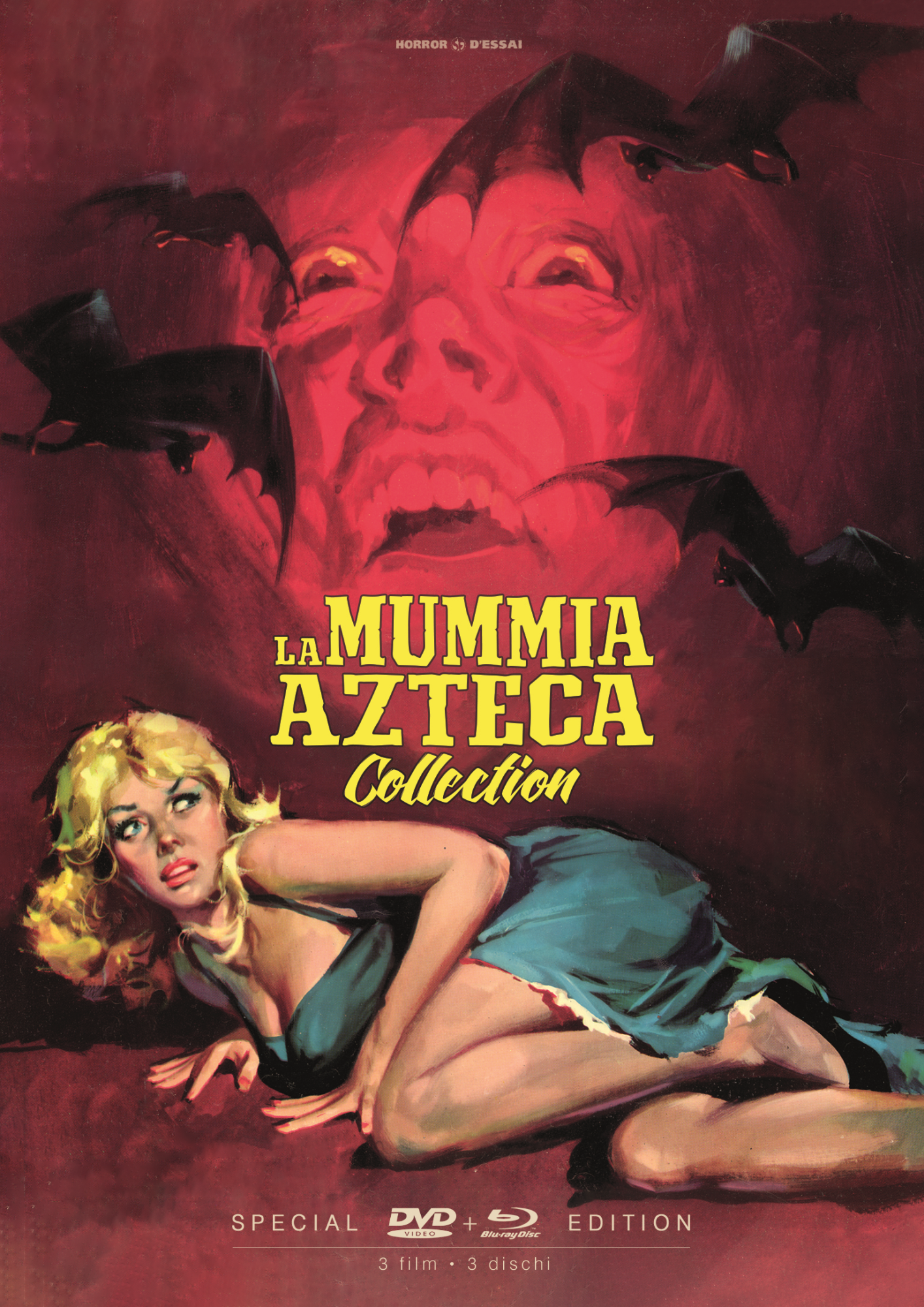 La mummia Azteca - Collection (Horror d'Essai # 458) (2 DVD + Blu-Ray Disc*)