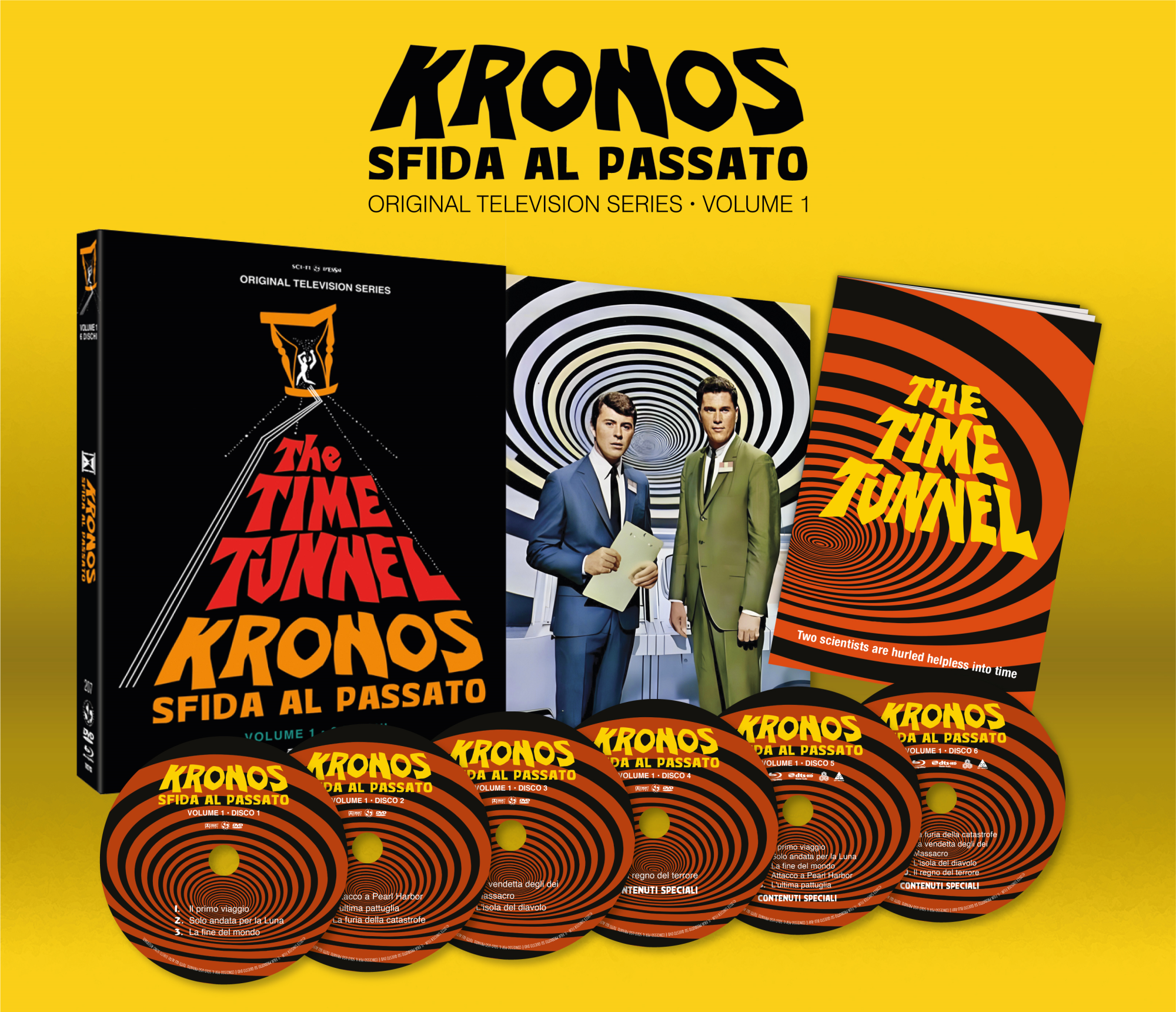 Kronos - Sfida al passato #01 - Deluxe Edition (Sci-Fi d'Essai # 207) (4 DVD + 2 Blu-Ray Disc*)