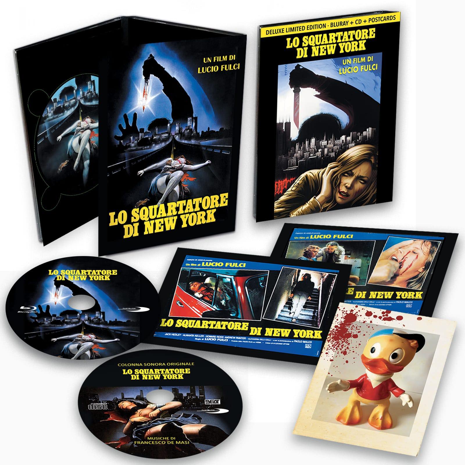 Lo squartatore di New York - Limited Edition (Blu-Ray Disc + CD + Postcards) (V.M 18 anni) — Edizioni Speciali & Limitate
